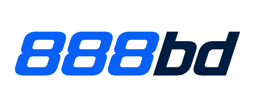888bd brand logo on dark navigation bar